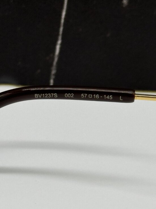 NEW BOTTEGA VENETA SUNGLASSES WOMEN GOLD BV1237S 002 main image 9
